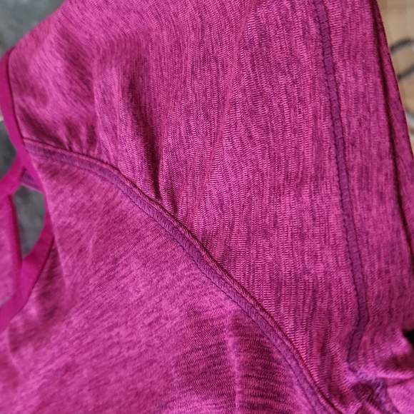 Champion, Girls, M(7-8), Raspberry, Cap Sleeves, 2 Back Openings - Picture 2 of 10